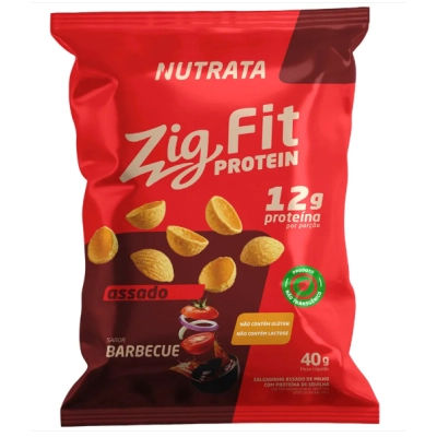 Zig Fit Salgado Proteico, Opções Sabores, 40g, Nutrata