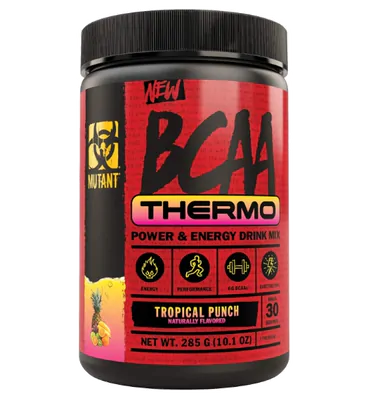BCAA Thermo, 285g, Sabor Tropical Punch, Mutant