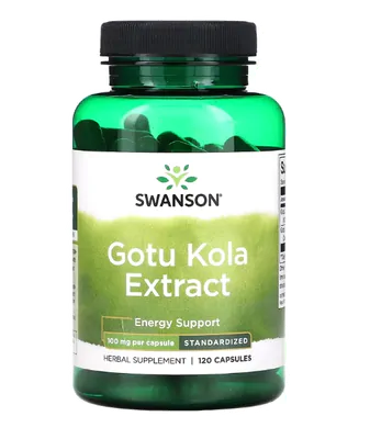 Extrato de Gotu Kola, 100mg, 120 Cápsulas, Swanson