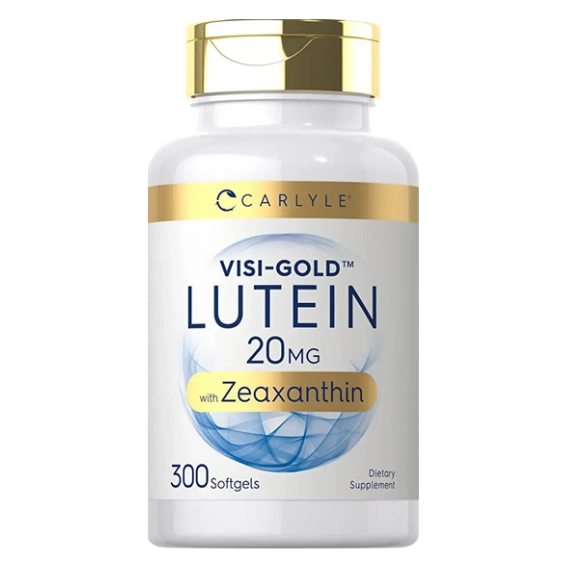 Luteína e Zeaxantina 20mg, 300 cápsulas, Carlyle