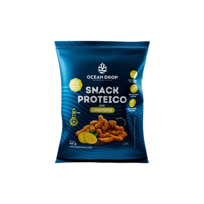Snack Proteico, 40g, 3 Unidades, Ocean Drop