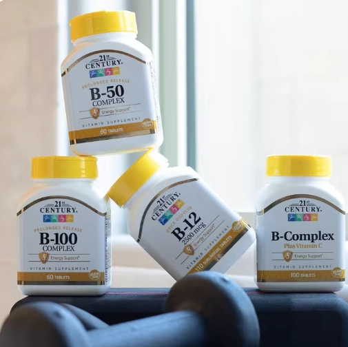 Vitamina B-12, 2500mcg, 110 Comprimidos Sabor Cereja, 21st Century