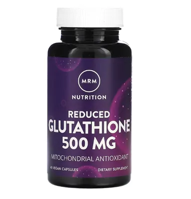 Glutationa, 500mg, 60 Cápsulas, MRM Nutrition