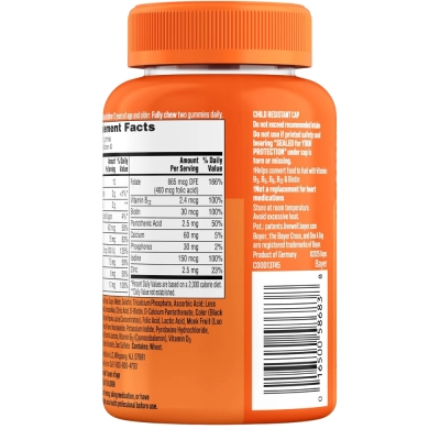 One A Day Multivitamínico em Gomas para Mulheres, 80 Gomas, Bayer