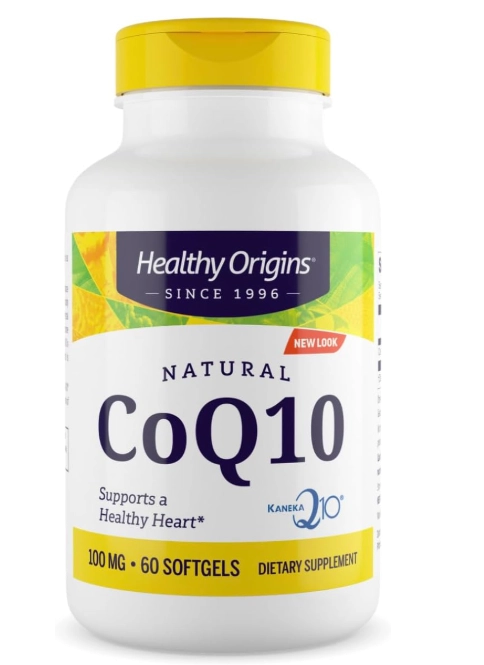 Coenzima COQ10 100mg, 60 Softgels, Healthy Origins