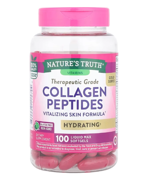 Peptídeos de Colágeno, 100 Cápsulas, Nature's Truth