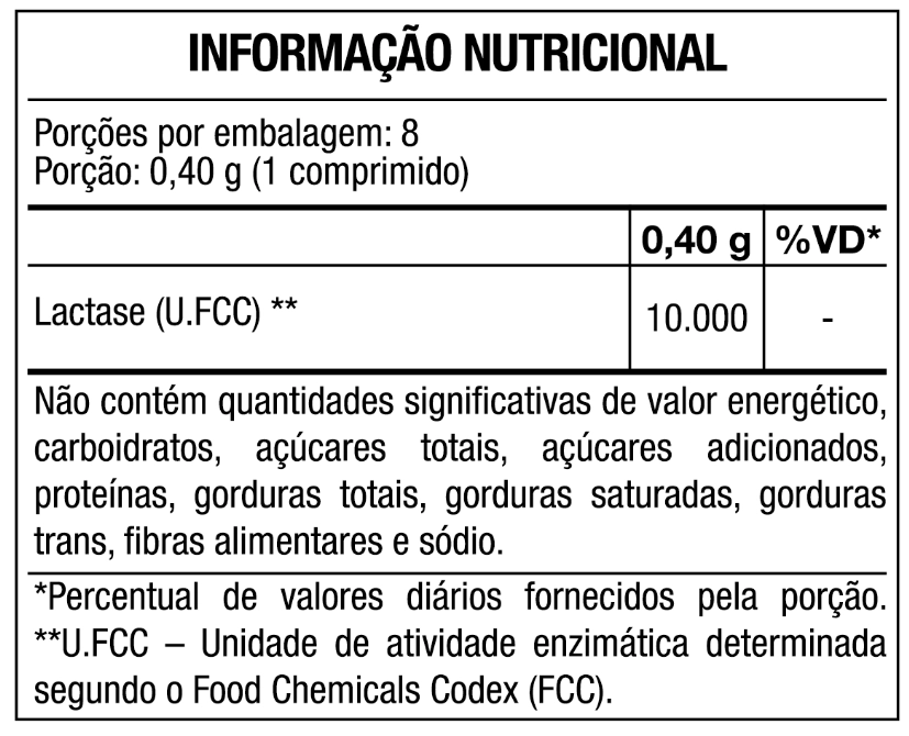 Deslac Lactase Mastigável, 8 Comprimidos, Maxinutri