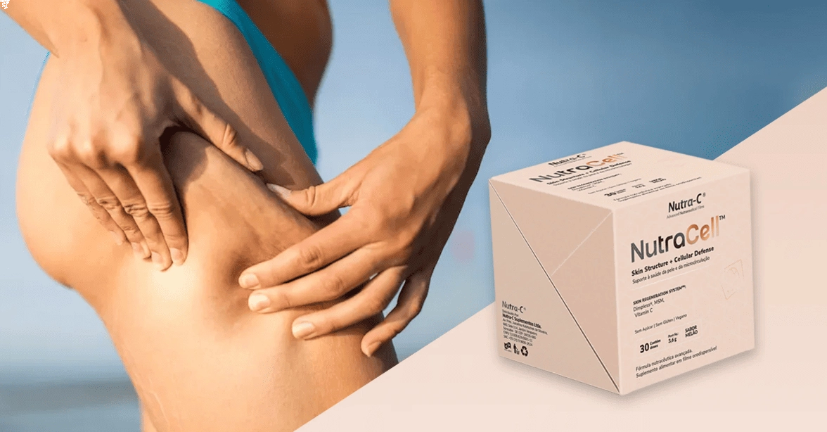 NutraCell, Saúde Cutânea e Microcirculação Sanguínea, 30 Filmes Orodispersíveis Sabor Melão, Nutra-C
