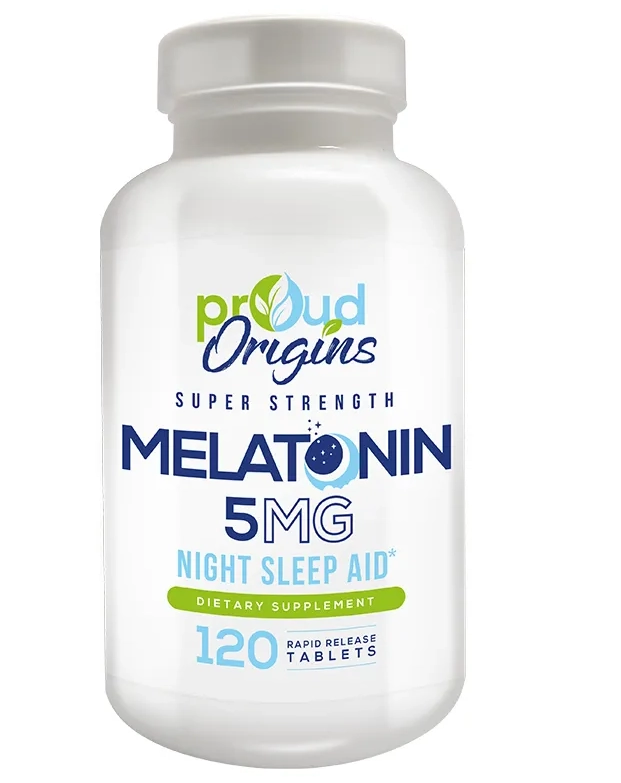 Melatonina, 5mg, 120 tablets, Proud Origins