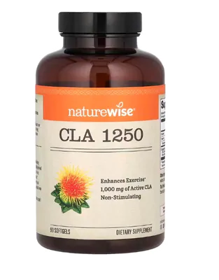 CLA 1250, 1.000mg, 180 cápsulas, NatureWise