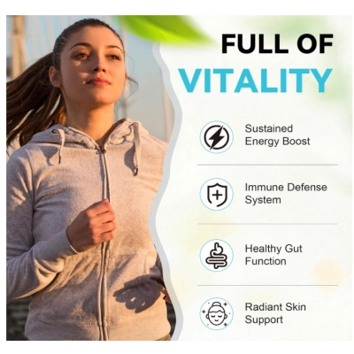 Gut Health 4 em 1, com Probióticos, Prebióticos, Pós-bióticos e Enzimas, 60 bilhões de UFC, 120 Cápsulas, Totaria Health