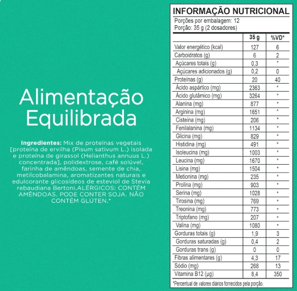 Vegan Tasty, Sabores, 420g, Nutrify