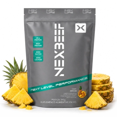 Proteína da Carne NEXBEEF Hidrolisada, Zero Lactose, 910g, Sabores, Nexlife