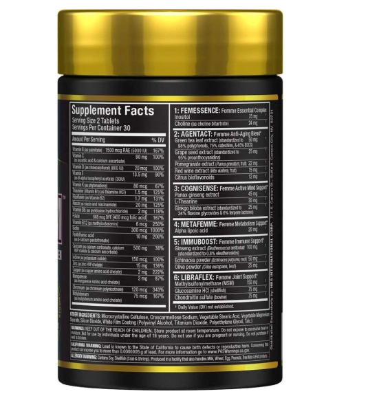 Multivitamínico para Mulheres Vitaform, 60 Comprimidos, AllMax 