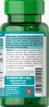 Ginkgo Biloba, 120mg, 100 Cápsulas, Puritan's Pride