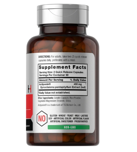 AMPK, Ativador Metabólico, 450mg  60 Cápsulas, Horbaach