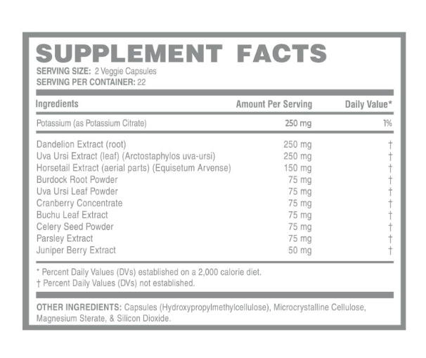 Lander Diuretic, 45 cápsulas, LanderFit