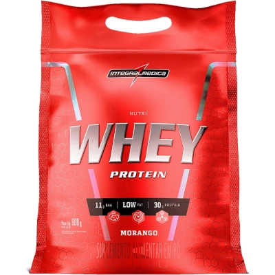 Nutri Whey Protein (Hipercalórico), Sabores, 900g, Integralmedica