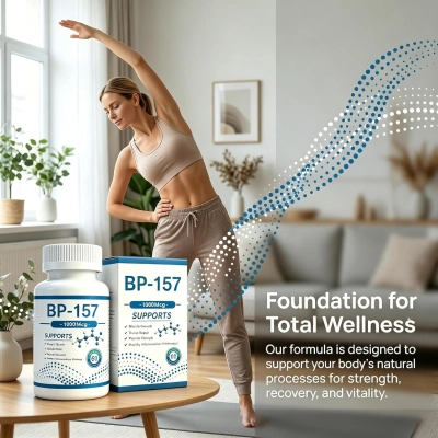 BP-157, 1000mcg, 120 Cápsulas, Peptídeos 