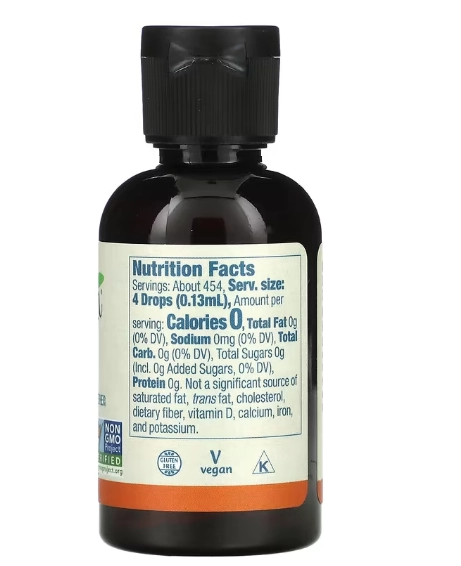 Estévia Better, Adoçante Líquido com Zero Calorias, Original, 59 ml, Now