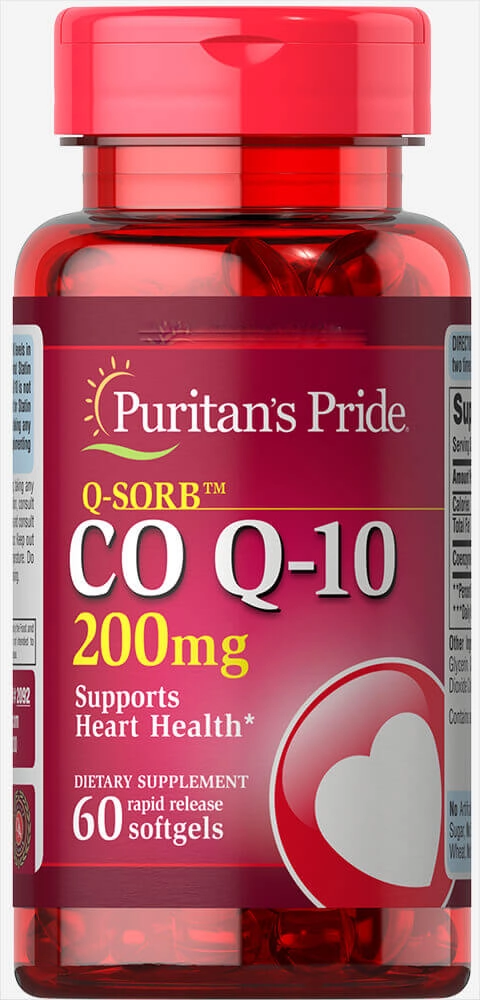 Coenzima Q10, 200mg, 60 cápsulas