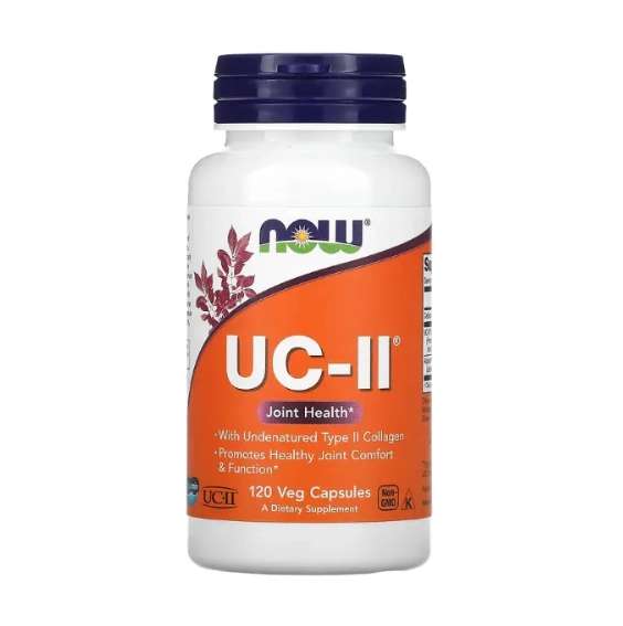 UC-II, Colágeno Tipo II, Saúde das articulações, 40mg, 120 Cápsulas, Now
