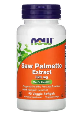 Extrato de Saw Palmetto, 320 mg, 90 Cápsulas, Now