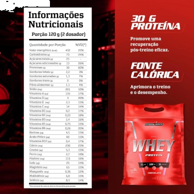 Nutri Whey Protein (Hipercalórico), Sabores, 900g, Integralmedica