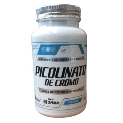Picolinato de Cromo, 250mg, 60 Cápsulas, Flora Nativa