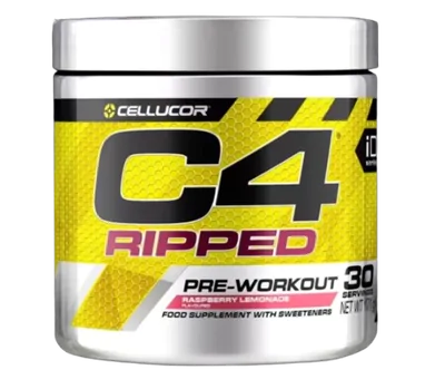 Pré-Treino C4, 192g, Sabor Raspberry Lemonade,  Cellucor