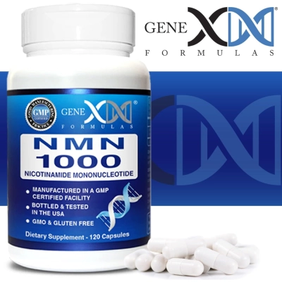 NMN 1000 mg – Suplemento para Aumento de NAD+ e Envelhecimento Saudável, 120 Cápsulas | Genex Formulas