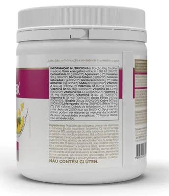 Colágeno Colagentek, 300g, Sabor Abacaxi, Vitafor