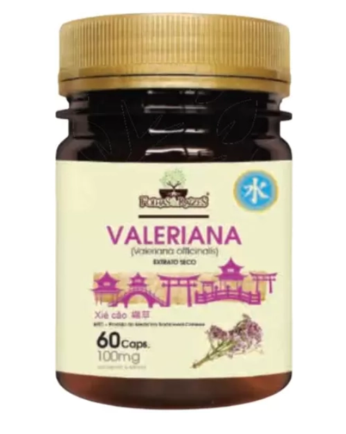Valeriana, 200mg, 60 cápsulas, Folhas e Raízes