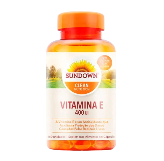 Vitamina E, 400UI, 180 capsulas, Sundown