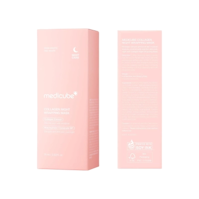 Collagen Night Wrapping Mask , Ceramide NP, 75ml, Medicube