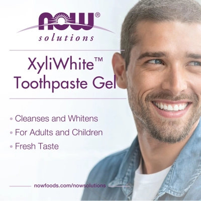 XyliWhite 28g, Gel Dental com Óleo de Coco, Now