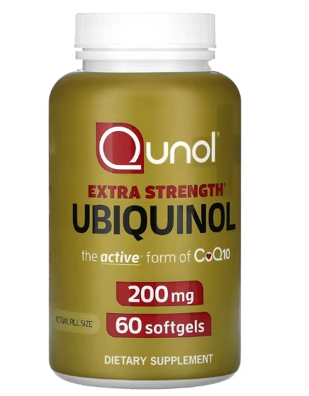Ubiquinol Extra Strength, 60 Softgels, Qunol