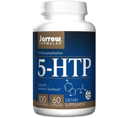 5-HTP, 100mg, 60 Cápsulas, Jarrow Formulas