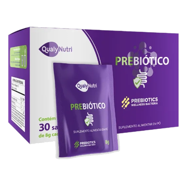 Prebiotico, 30 Saches, 8g Cada, Qualynutri