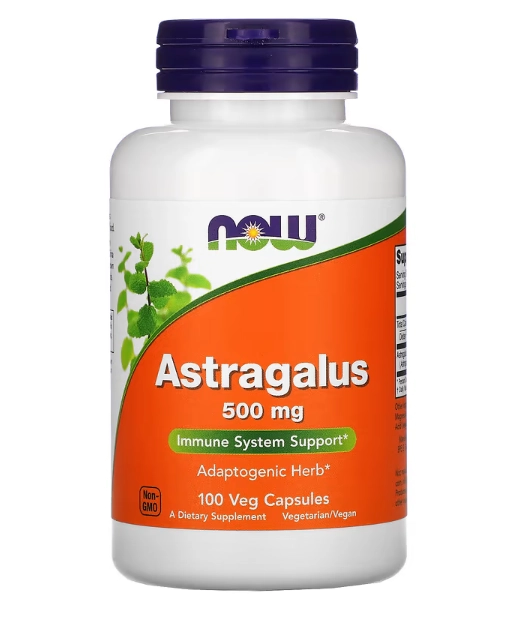 Astrágalus, 500 mg, 100 Cápsulas, Now