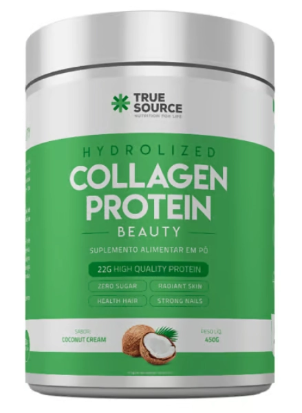 True Collagen Protein, Sabor Coconut Cream, 450g, True Source