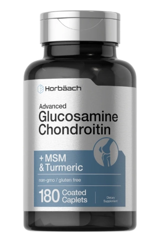 Complexo de Glucosamina e Condroitina, 180 Cápsulas, Horbaach
