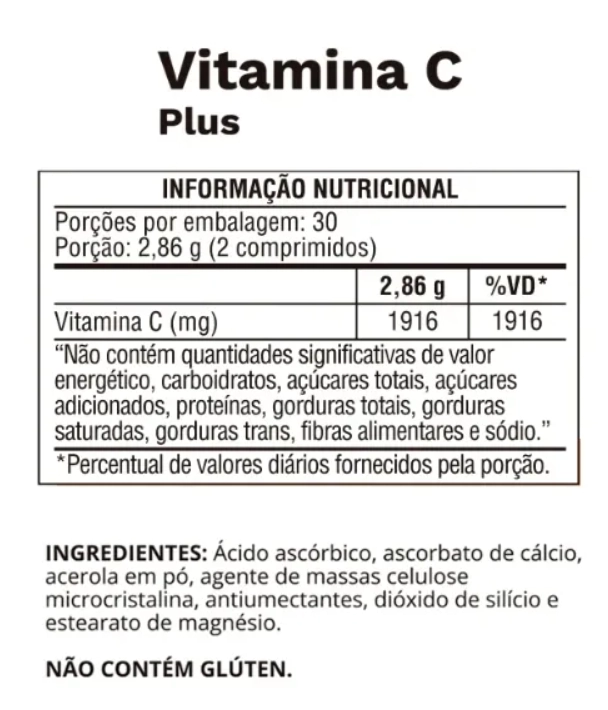 Vitamina C Plus, 60 Comprimidos, Ocean Drop