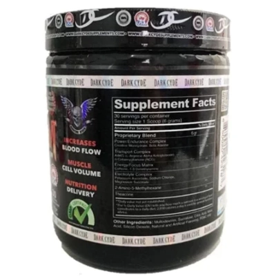 Phenom Pré-Treino, 180g Sabor Fruit Punch, Dark Cyde