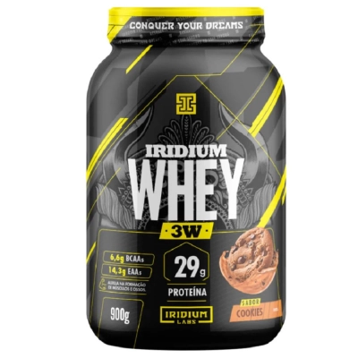 Whey Protein 3W, Cookies, 900G, Iridium Labs