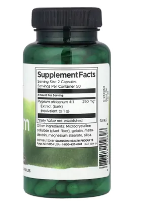 Pygeum, 100 Cápsulas, Swanson