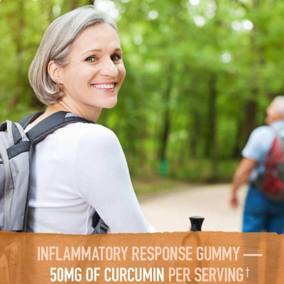 Cúrcuma, 350mg, Suporte Antioxidante e Saúde das Articulações, 120 Gomas Sabor Maçã, Garden of Life