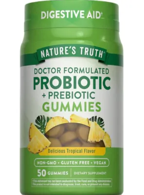 Probiotic Digestive Aid, 50 gomas veganas, Nature's Truth