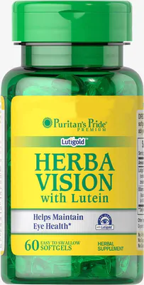 Herbavision (Suplemento com Lutaína)  60 cápsulas, Puritan's Pride