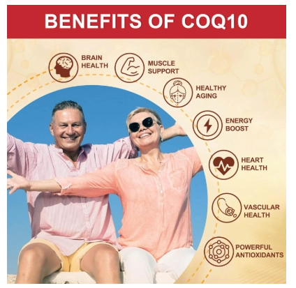 Coenzima CoQ10 400mg, Com Ômega, PQQ e Plack Pepper, 120 Cápsulas, Dr Foster